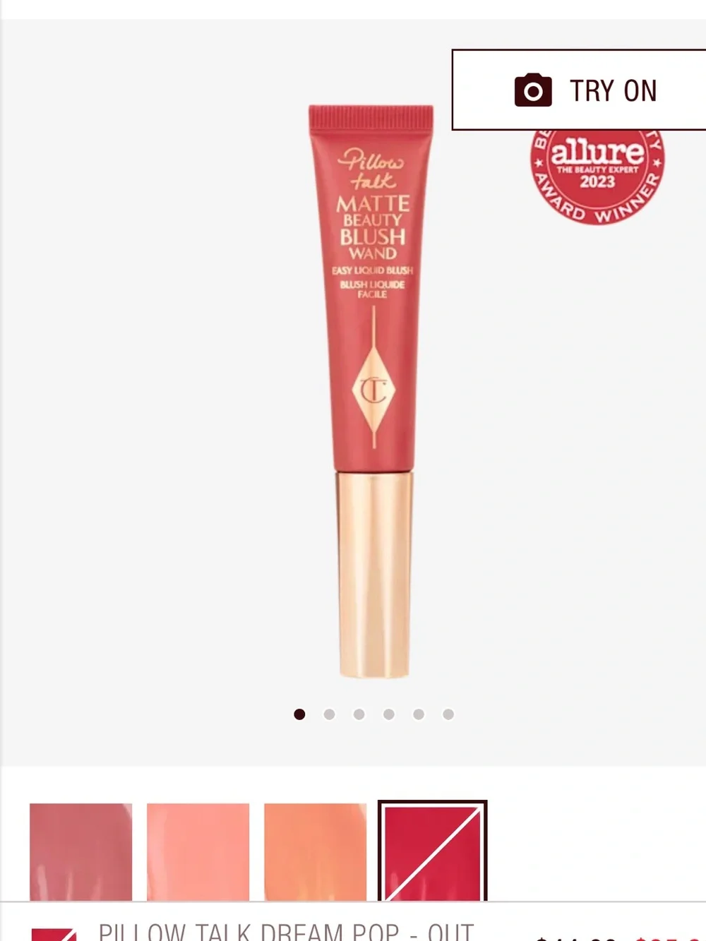 Matte Beauty Blush Wand Pillow Talk Dream Pop New In Box